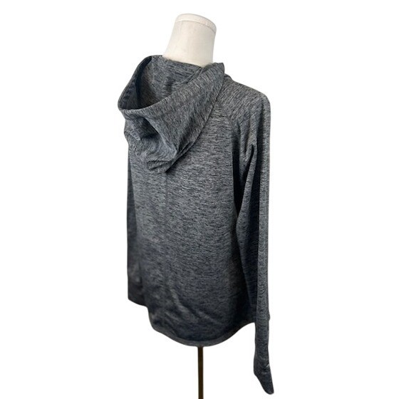 NFL Team Apparel Bengals Full Zip Hoodie Activewear Jacket Gray Size M - Image 4