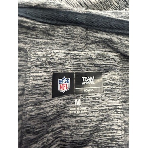 NFL Team Apparel Bengals Full Zip Hoodie Activewear Jacket Gray Size M - Image 5