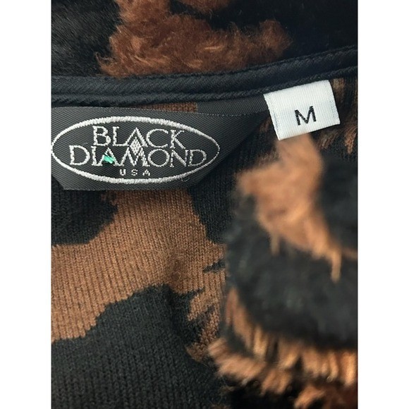 Black Diamond USA Fleece Pullover Horses Equestrian Top Jacket Size Medium - Image 3