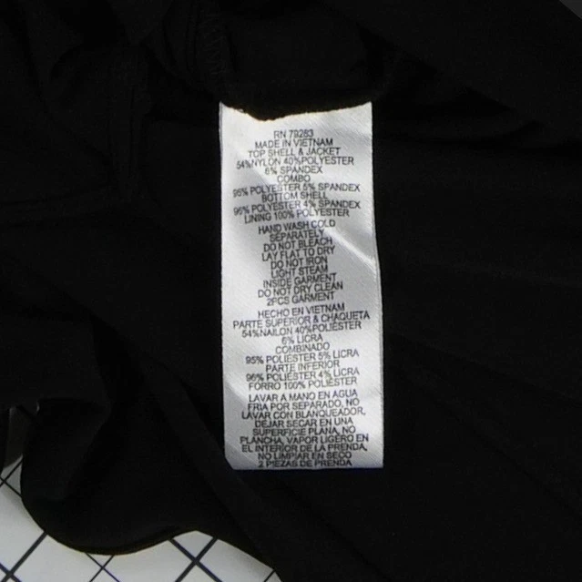 Alex Evenings Dress Gown Women's Size 6 Black Sequin Bodice Ruffle Formal Long - Image 5